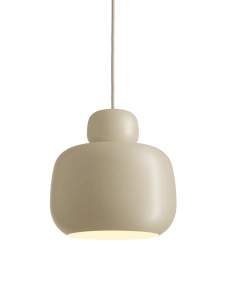 WOUD lampa wisząca STONE L beżowa