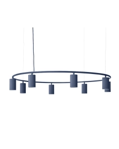PHOLC lampa wisząca DONNA CIRCLE 100 granatowa