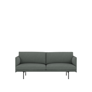 MUUTO sofa OUTLINE STUDIO 170 cm SH40 czarne nogi / różne kolory