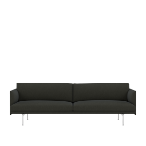 MUUTO sofa OUTLINE STUDIO 220 cm SH40 aluminium / różne kolory