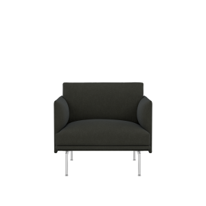 MUUTO fotel OUTLINE STUDIO SH40 aluminium / różne kolory