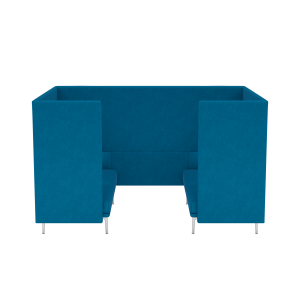 MUUTO box 2-osobowy OUTLINE HIGHBACK CABIN 115 SH40 aluminium / różne kolory