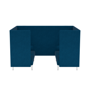 MUUTO box 2-osobowy OUTLINE HIGHBACK CABIN 140 SH40 aluminium / różne kolory