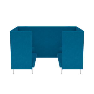 MUUTO box 2-osobowy OUTLINE HIGHBACK CABIN 145 SH45 aluminium / różne kolory