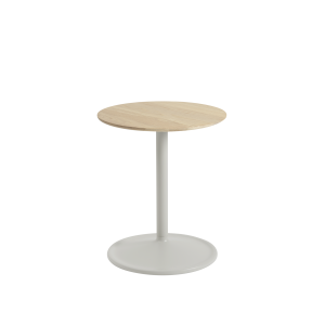 MUUTO stolik SOFT SIDE ø41x48h dąb / szary