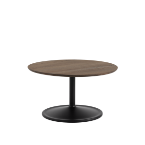 MUUTO stolik SOFT SIDE Ø75 x 42h ciemny dąb / czarny