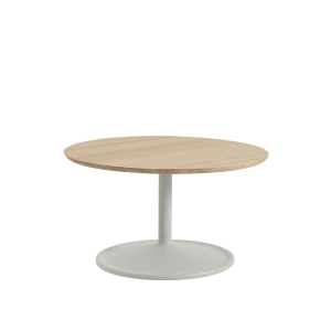 MUUTO stolik SOFT SIDE Ø75 x 42h dąb / szary