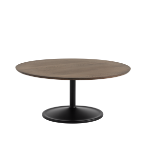 MUUTO stolik SOFT SIDE Ø95 x 42h ciemny dąb / czarny
