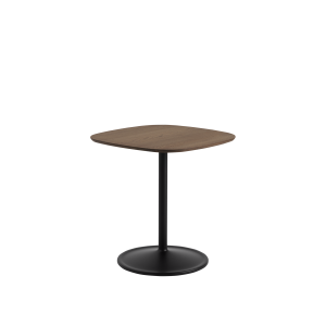 MUUTO stół SOFT CAFE 70 x 70 x 73h ciemny dąb / czarny