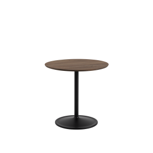 MUUTO stół SOFT CAFE Ø75 x 73h ciemny dąb / czarny
