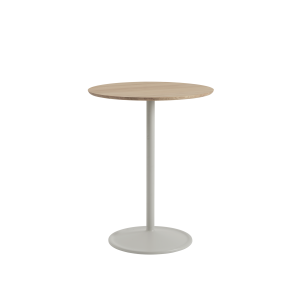 MUUTO stół SOFT CAFE Ø75 x 95h dąb / szary