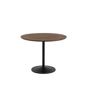 MUUTO stół SOFT CAFE Ø95 x 73h ciemny dąb / czarny