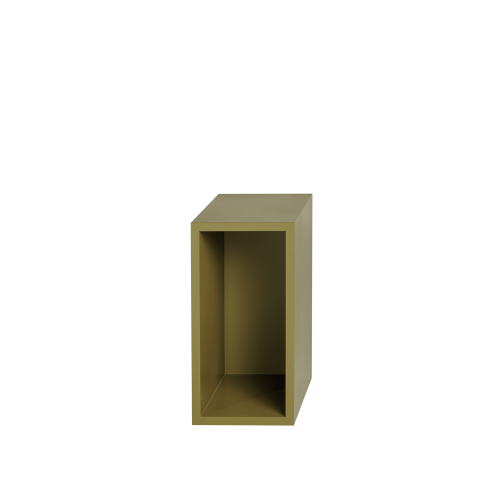 MUUTO moduł z tylną ścianką STACKED mały brązowo-zielony