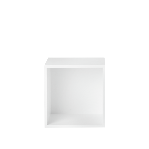 MUUTO moduł z tylną ścianką STACKED średni biały
