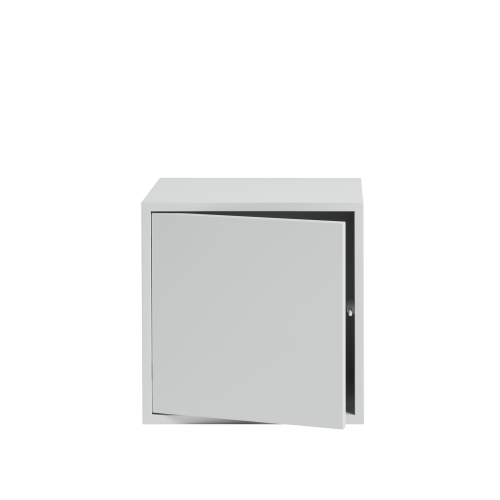 MUUTO moduł z drzwiczkami STACKED średni szary