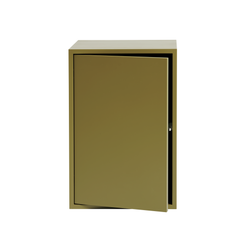 MUUTO moduł z drzwiczkami STACKED duży brązowo-zielony