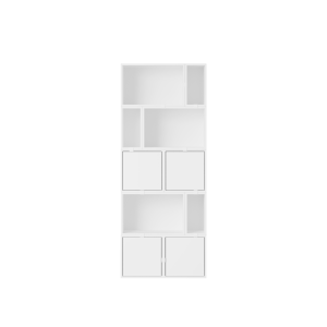 MUUTO półka STACKED BOOKCASE konfiguracja 8 biała
