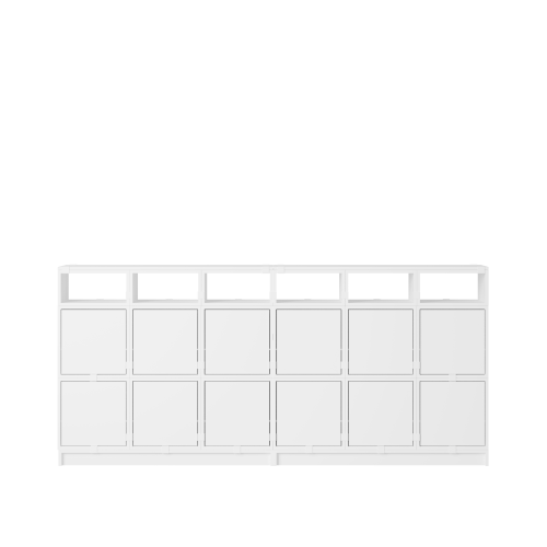 MUUTO półka STACKED SIDEBOARD konfiguracja 1 biała