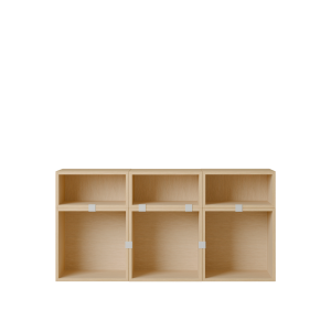 MUUTO półka STACKED SIDEBOARD konfiguracja 5 dębowa