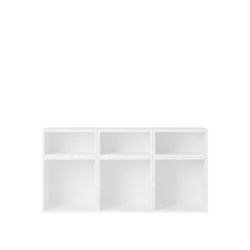 MUUTO półka STACKED SIDEBOARD konfiguracja 5 biała
