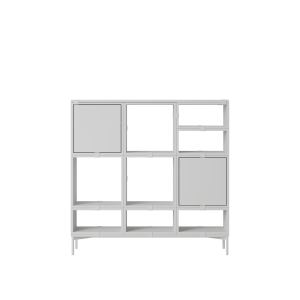 MUUTO półka STACKED HALLWAY konfiguracja 3 szara