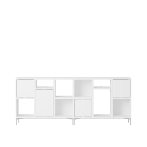 MUUTO półka STACKED OFFICE konfiguracja 3 biała