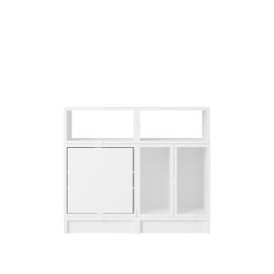 MUUTO półka STACKED OFFICE konfiguracja 5 biała