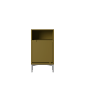 MUUTO stolik nocny STACKED konfiguracja 2 brązowo-zielony