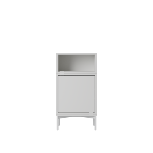 MUUTO stolik nocny STACKED konfiguracja 2 szary
