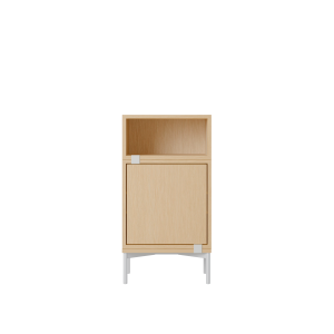 MUUTO stolik nocny STACKED konfiguracja 2 dębowy