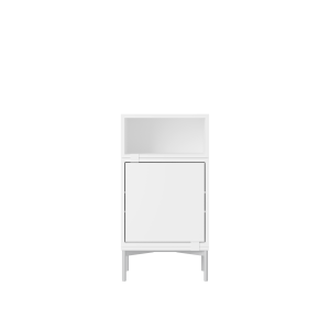 MUUTO stolik nocny STACKED konfiguracja 2 biały