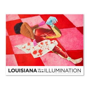Louisiana druk artystyczny  Alex Da Corte – Delerium I - Illumination (2016)