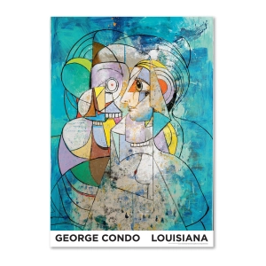 Louisiana druk artystyczny George Condo – Mythological Figures (2018) - A1 format