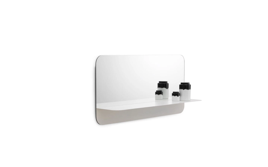 NORMANN COPENHAGEN lustro HORIZON poziome białe