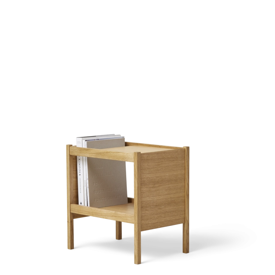Form and Refine_Jounal-side-table_Oak_Perspective-magazines.png