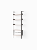 146228A543_Rombe_IF3_Anthracite uprights_Walnut shelves_Walnut cabinet with shelf Duży.png