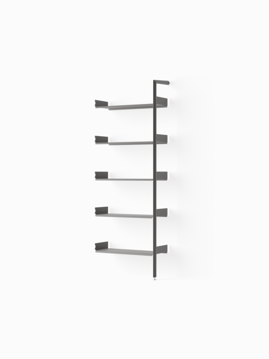 146232A545_Rombe_IF4_Anthracite upright_Anthracite shelves Duży.png