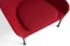 AF351-F484-AU31-03AE_O2 Lounge Chair w. seat cushion soft red_black powder coated steel base_detail.jpg