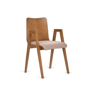 Paged Link B-2130 krzesło z tapicerowanym siedziskiem