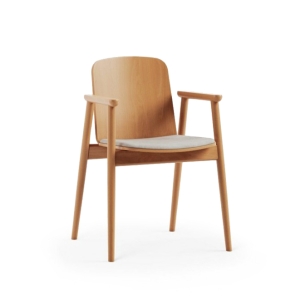 Paged Prop B-4390 krzesło z tapicerowanym siedziskiem