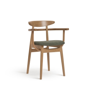 Paged Yesterday B-4101 krzesło z tapicerowanym siedziskiem