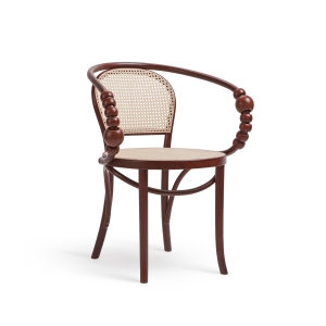 Paged Perline B-1838 siedzisko z maty oparcie tapicerowane