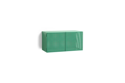 HAY szafka wisząca PERFORATED CABINET soft jade