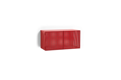 HAY szafka wisząca PERFORATED CABINET wine red