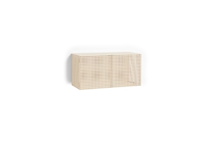 HAY szafka wisząca PERFORATED CABINET eggshell