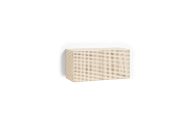 HAY szafka wisząca PERFORATED CABINET eggshell