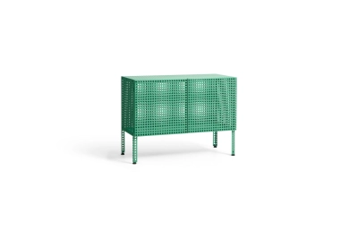 HAY szafka stojąca PERFORATED CABINET soft jade