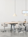 Layout Armchair 234 polished alu swivel base uph Autumn 0101_Compass Pendant 260 oyster white_Boa Table.jpg