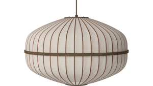 BOLIA lampa wisząca Lucén Ellipse Ø60 x H 39 cm ciemny dąb