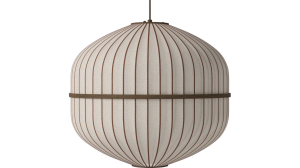 BOLIA lampa wisząca Lucén Octagon Ø62 x H 55 cm ciemny dąb